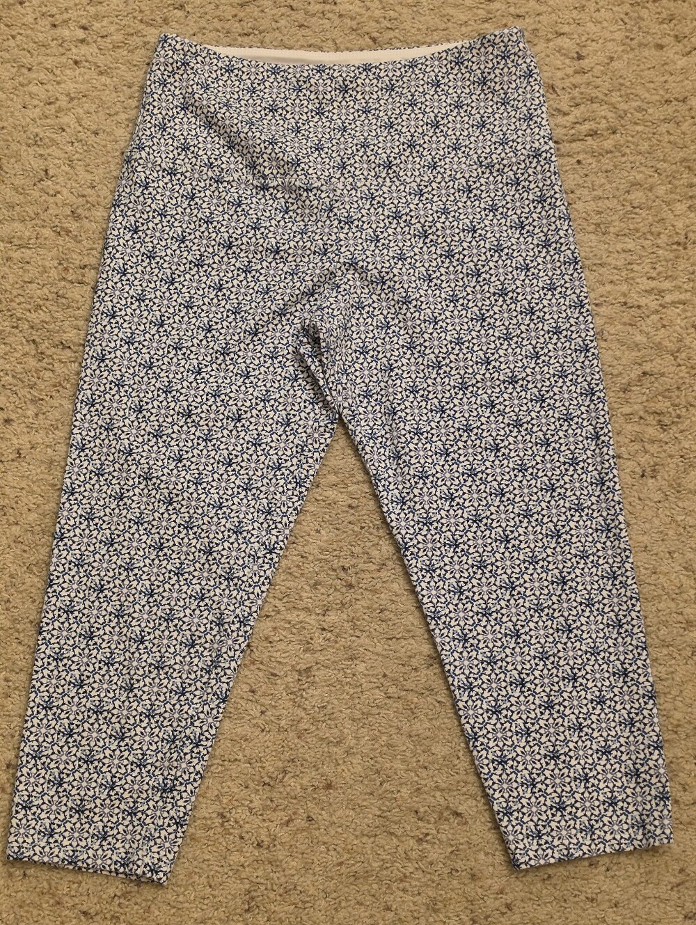 Casablanca Cotton Legging Style Crop Pants